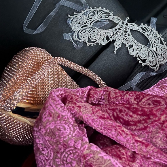 Pink Rhinestone Purse - Picture 6 of 6